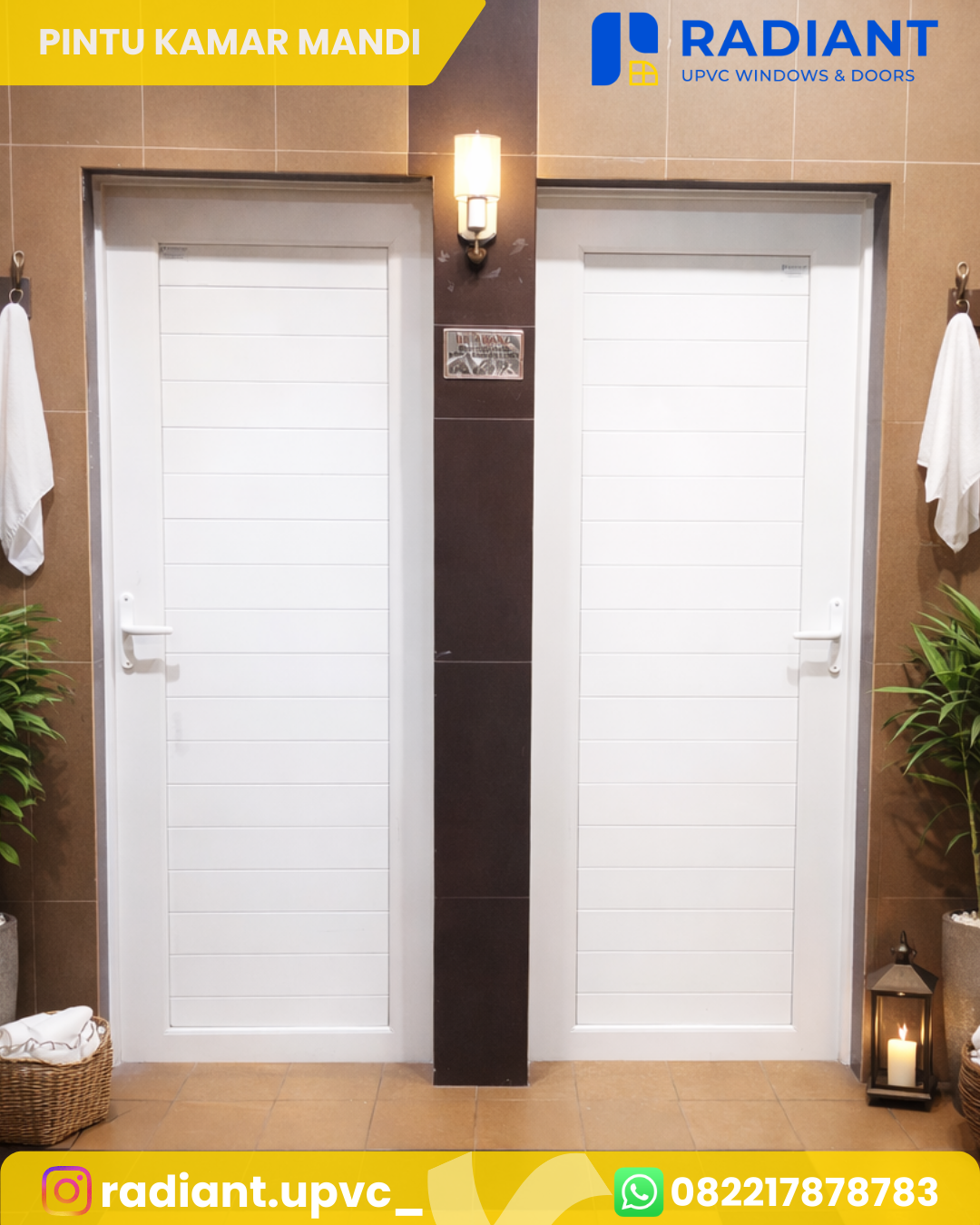 7 Keunggulan Mutlak Pintu Kamar Mandi UPVC Yang Bikin Anda Berhenti Gonta-Ganti Pintu