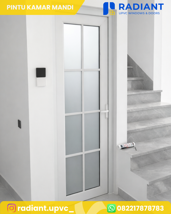 5 Keunggulan Dahsyat Pintu Kamar Mandi UPVC yang Bikin Awet Puluhan Tahun